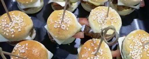 Шаг 22: фуршетных мини-бургеров с курицей фри