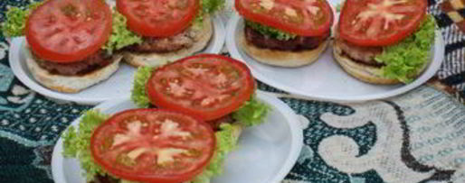 Шаг 4: гамбургера-гриля