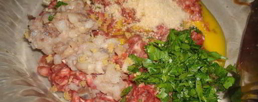 Шаг 6: гамбургера из фарша и селедки