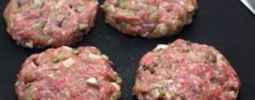 Шаг 3: гамбургера с белыми грибами