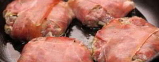 Шаг 4: гамбургера с белыми грибами