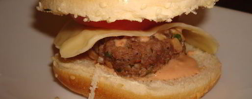 Шаг 18: гамбургера с грибами и белым вином