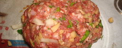 Шаг 6: гамбургера с грибами и белым вином