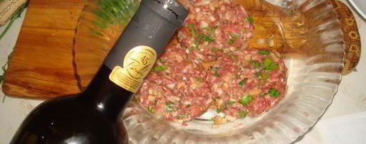 Шаг 8: гамбургера с грибами и белым вином