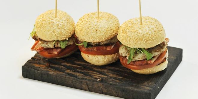 Рецепт гамбургера с картофельной котлетой