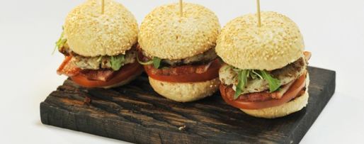 Шаг 3: гамбургера с картофельной котлетой