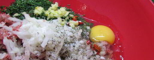 Шаг 2: гамбургера в помидорке