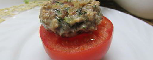 Шаг 6: гамбургера в помидорке