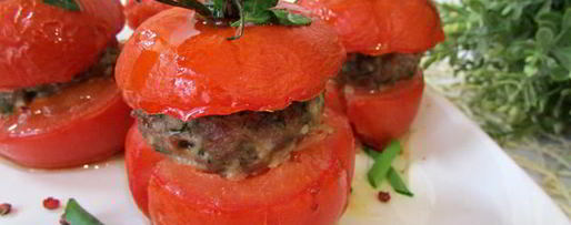 Шаг 9: гамбургера в помидорке