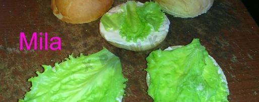 Шаг 2: гамбургеров с корейской морковкой