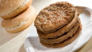 Рецепт Гамбургеров с курицей и яблоком