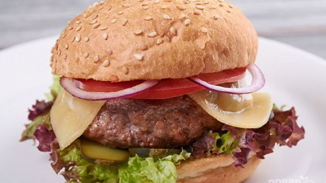 Рецепт Классического американского бургера