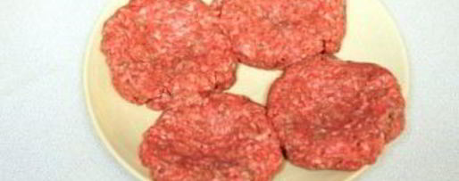 Шаг 1: котлет для гамбургеров