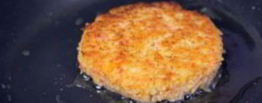 Шаг 1: крабсбургера с крабовой котлетой