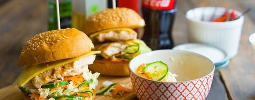 Шаг 9: куриного гамбургера