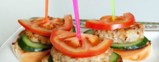 Шаг 7: мини-бургеров из курицы с соусом айоли