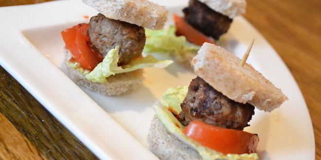 Рецепт мини-гамбургеров