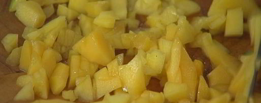 Шаг 8: рыбного гамбургера с манго-майонезом