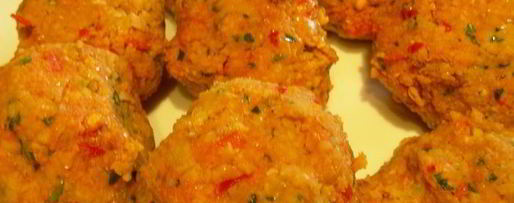 Шаг 1: вегетарианских бургеров из нута с чеддером