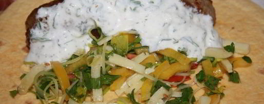 Шаг 4: буритоса с кукурузной лепешкой тортилас