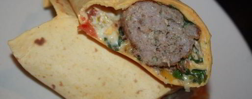 Шаг 7: буритоса с кукурузной лепешкой тортилас