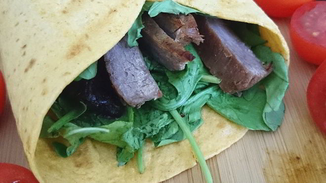 Рецепт Буррито гриль с говядиной и черносливом