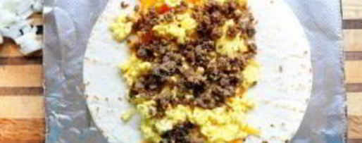 Шаг 12: буррито на завтрак