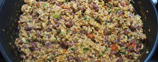 Шаг 10: буррито с фаршем и красной фасолью