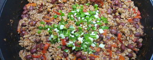 Шаг 7: буррито с фаршем и красной фасолью