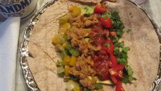 Рецепт Буррито с фасолью
