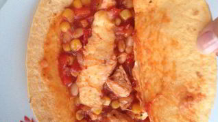 Рецепт Буррито с филе