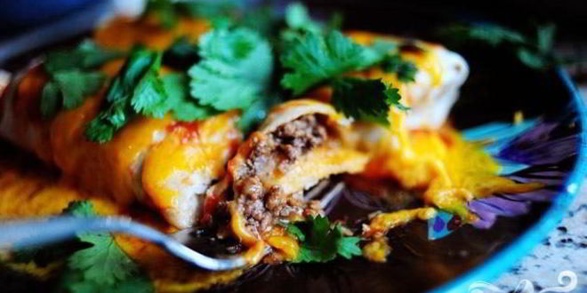 Рецепт буррито с говядиной и фасолью