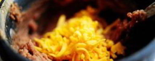 Шаг 1: буррито с говядиной и фасолью