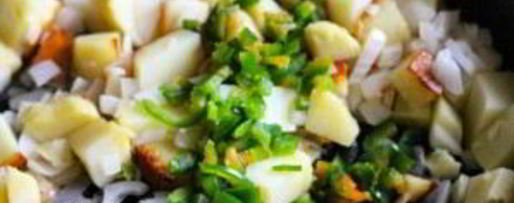 Шаг 1: буррито с говядиной и картофелем