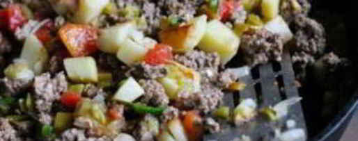 Шаг 2: буррито с говядиной и картофелем