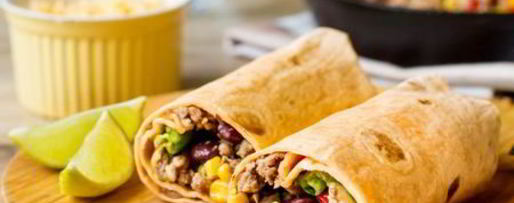 Шаг 14: буррито с говядиной и красной фасолью