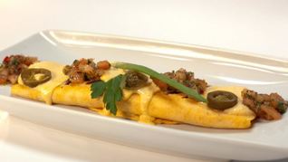 Рецепт Буррито с говядиной и сырным соусом