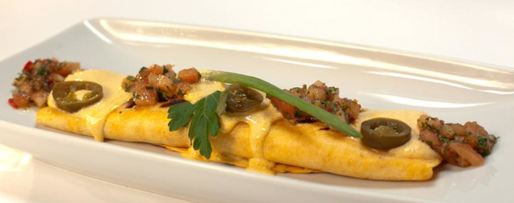 Шаг 8: буррито с говядиной и сырным соусом