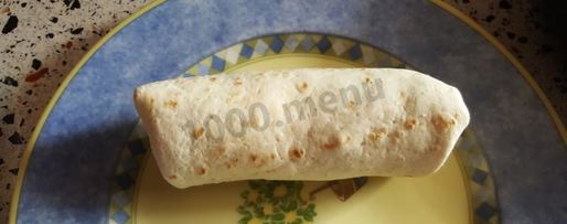 Шаг 10: буррито с курицей и стручковой фасолью