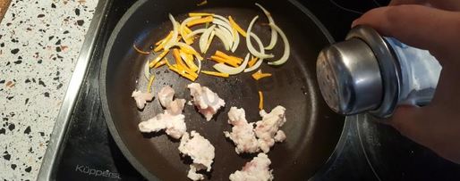 Шаг 2: буррито с курицей и стручковой фасолью