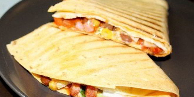 Рецепт буррито с моцареллой по-мексикански