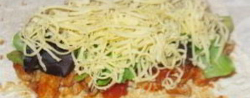 Шаг 5: буррито с мясом и авокадо