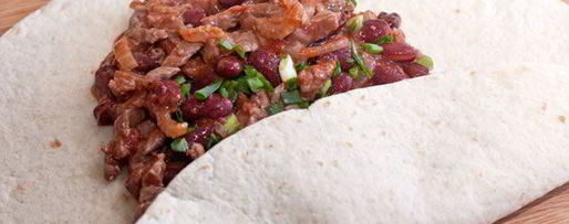 Шаг 5: буррито с мясом