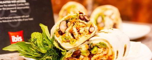 Шаг 14: буррито с овощами и пряным филе