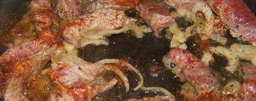 Шаг 4: буррито с телятиной