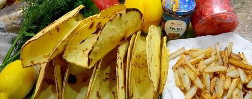 Шаг 5: буррито с тунцом