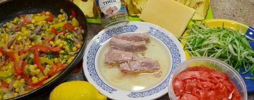 Шаг 7: буррито с тунцом