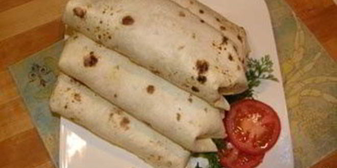 Рецепт буррито с ветчиной и сыром