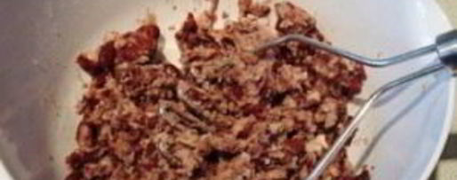 Шаг 5: буррито с ветчиной и сыром