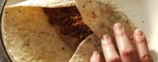 Шаг 9: буррито с ветчиной и сыром